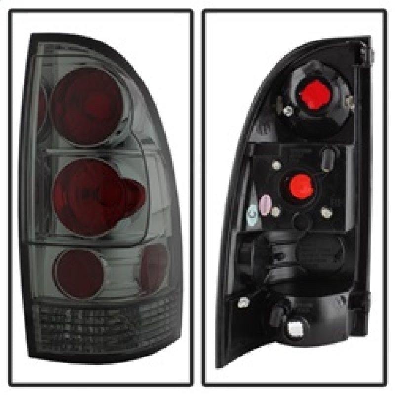 Spyder Toyota Tacoma 05-15 Euro Style Tail Lights Smoke ALT-YD-TT05-SM-Tail Lights-SPYDER-SPY5033741-SMINKpower Performance Parts