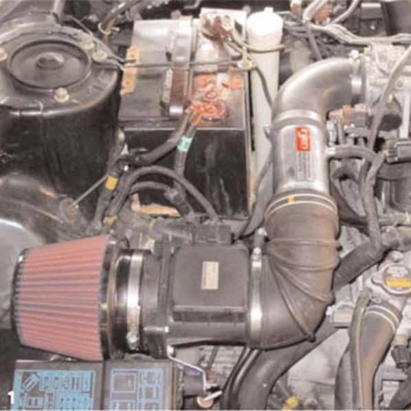 Injen 91-99 Mitsubishi 3000GT V6 3.0L Black IS Short Ram Cold Air Intake - SMINKpower Performance Parts INJIS1820BLK Injen