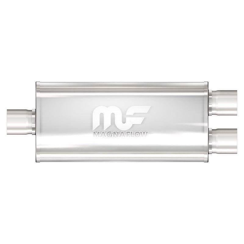 MagnaFlow Muffler Mag SS 18X5X8 3X2.5/2.5 C/D-Muffler-Magnaflow-MAG12288-SMINKpower Performance Parts