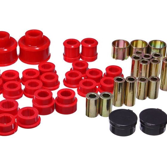 Energy Suspension 05-09 Subaru Legacy Rear Control Arm Bushing Set - Red-Bushing Kits-Energy Suspension-ENG19.3105R-SMINKpower Performance Parts