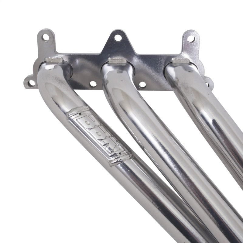 BBK 10-11 Camaro V6 Long Tube Exhaust Headers With Converters - 1-5/8 Silver Ceramic - SMINKpower Performance Parts BBK40410 BBK