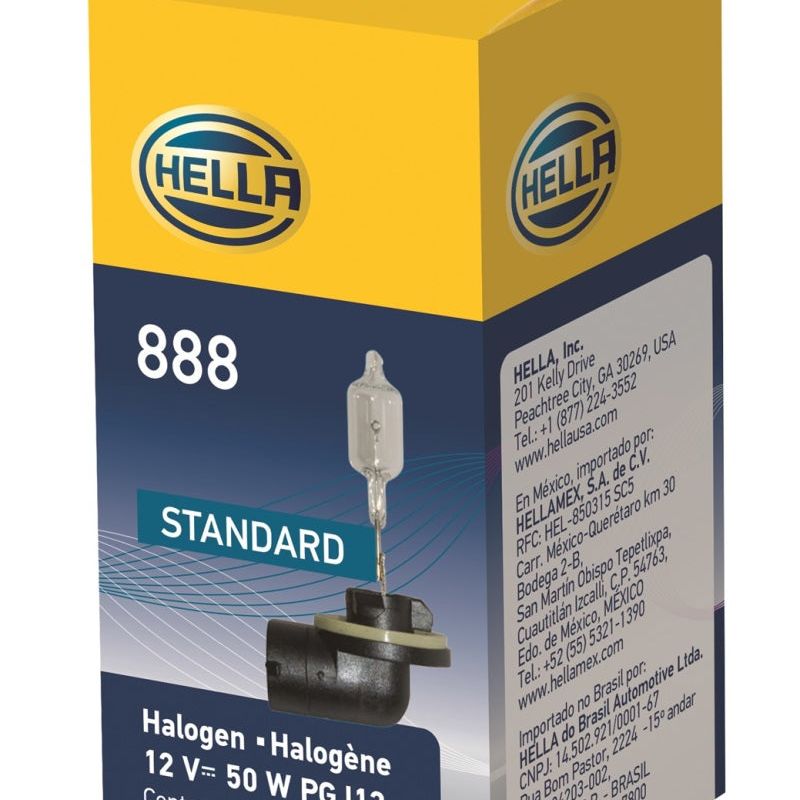 Hella Bulb 888 12V 50W PGJ13 T3.25 - SMINKpower Performance Parts HELLA888 Hella