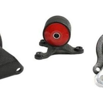 Innovative 02-06 Acura RSX K-Series/Base Automatic Black Aluminum Replacement Mount Kit 75A Bushings-Engine Mounts-Innovative Mounts-INM90651-75A-SMINKpower Performance Parts