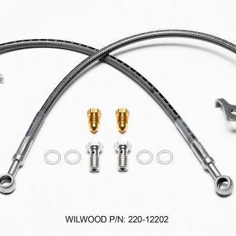 Wilwood Flexline Kit Rear 99-04 Ford Mustang GT - SMINKpower Performance Parts WIL220-12202 Wilwood