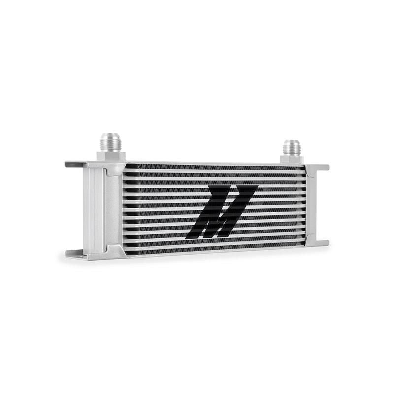 Mishimoto Universal 13-Row Oil Cooler Silver - SMINKpower Performance Parts MISMMOC-13SL Mishimoto