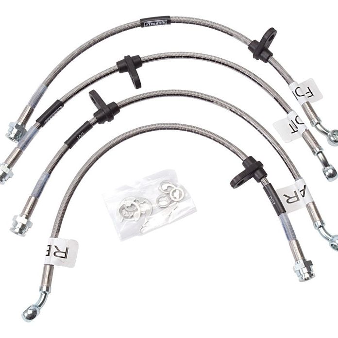 Russell Performance 99-02 Honda Civic Coupe Si Brake Line Kit - SMINKpower Performance Parts RUS684510 Russell