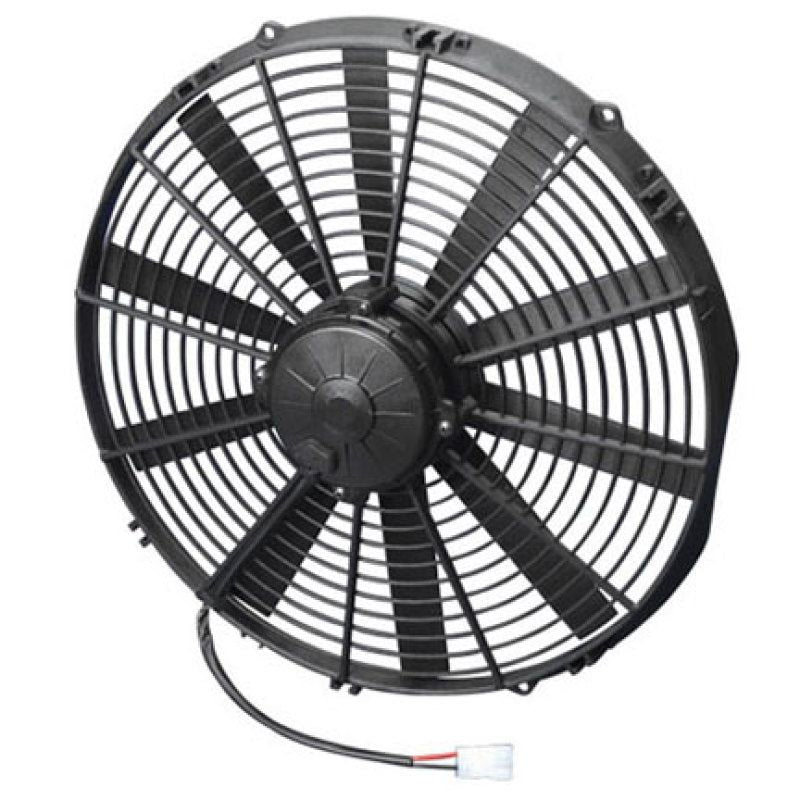 SPAL 1918 CFM 16in High Performance Fan - Pull/Straight (VA18-AP70/LL-86A)-Fans & Shrouds-SPAL-SPL30102120-SMINKpower Performance Parts