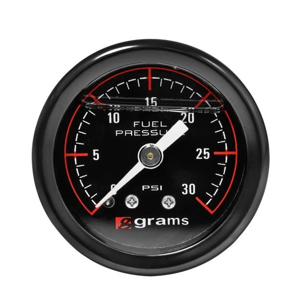 Grams Performance 0-30 PSI Fuel Pressure Gauge-Gauges-Grams Performance-GRPG2-99-0030-SMINKpower Performance Parts