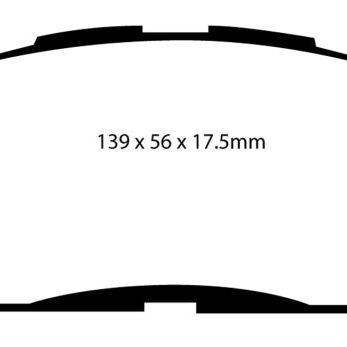 EBC 06-08 Toyota RAV 4 2.4 Greenstuff Front Brake Pads-Brake Pads - Performance-EBC-EBCDP61791-SMINKpower Performance Parts