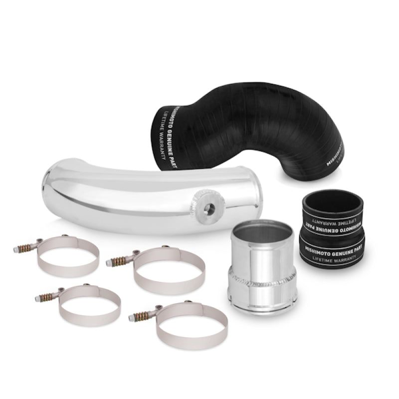 Mishimoto 11-15 Ford 6.7L Powerstroke Cold-Side Intercooler Pipe and Boot Kit-Silicone Couplers & Hoses-Mishimoto-MISMMICP-F2D-11CBK-SMINKpower Performance Parts