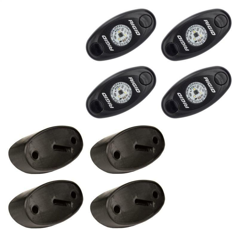 Rigid Industries Rock Light Kit- Amber (4 lights) - SMINKpower Performance Parts RIG400243 Rigid Industries