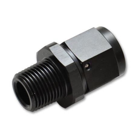 Vibrant -8AN to 3/8in NPT Female Swivel Straight Adapter Fitting-Fittings-Vibrant-VIB11372-SMINKpower Performance Parts