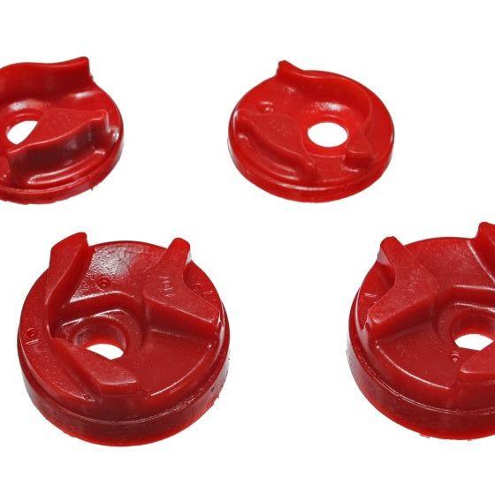 Energy Suspension 02-03 Nissan Sentra/200SX Red Motor Mount Insert Set (w/ Spec V 2.5L engine manua-Bushing Kits-Energy Suspension-ENG7.1112R-SMINKpower Performance Parts