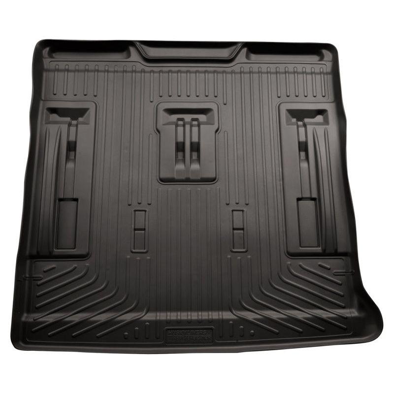 Husky Liners 07-13 GM Escalade/Suburban/Yukon WeatherBeater Black Rear Cargo Liners-Floor Mats - Rubber-Husky Liners-HSL28251-SMINKpower Performance Parts