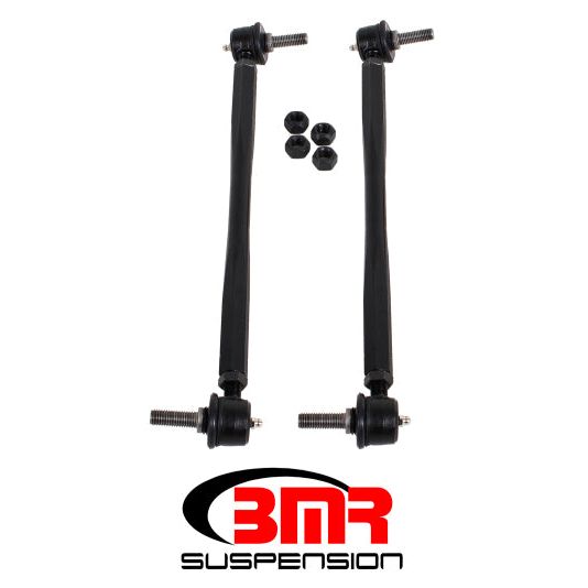 BMR 12-15 5th Gen Camaro Front Sway Bar End Link Kit - Black-Suspension Arms & Components-BMR Suspension-BMRELK011-SMINKpower Performance Parts