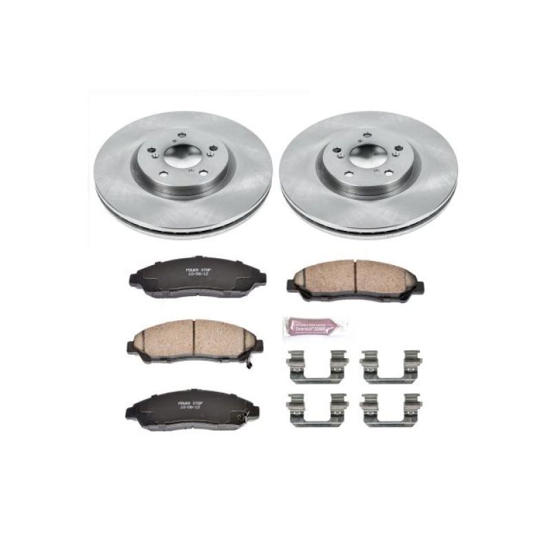Power Stop 07-13 Acura MDX Front Autospecialty Brake Kit - SMINKpower Performance Parts PSBKOE5370 PowerStop