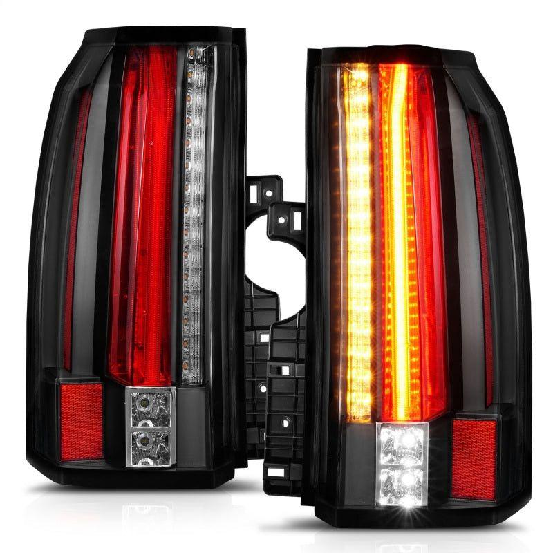 ANZO 2015-2017 GMC Yukon/Yukon XL LED Taillights Black-Tail Lights-ANZO-ANZ311275-SMINKpower Performance Parts