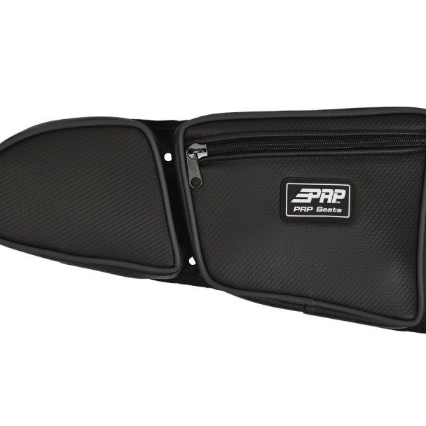 PRP Polaris RZR Front Door Bag with Knee Pad (Passenger Side)- Black - SMINKpower Performance Parts PRPE37-210 PRP Seats