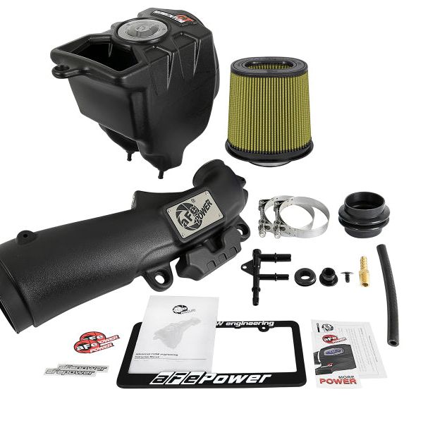 aFe Momentum GT Cold Air Intake System w/ Pro Guard 7 Media 18-19 Jeep Wrangler (JL) L4-2.0L (t) - SMINKpower Performance Parts AFE50-70035G aFe