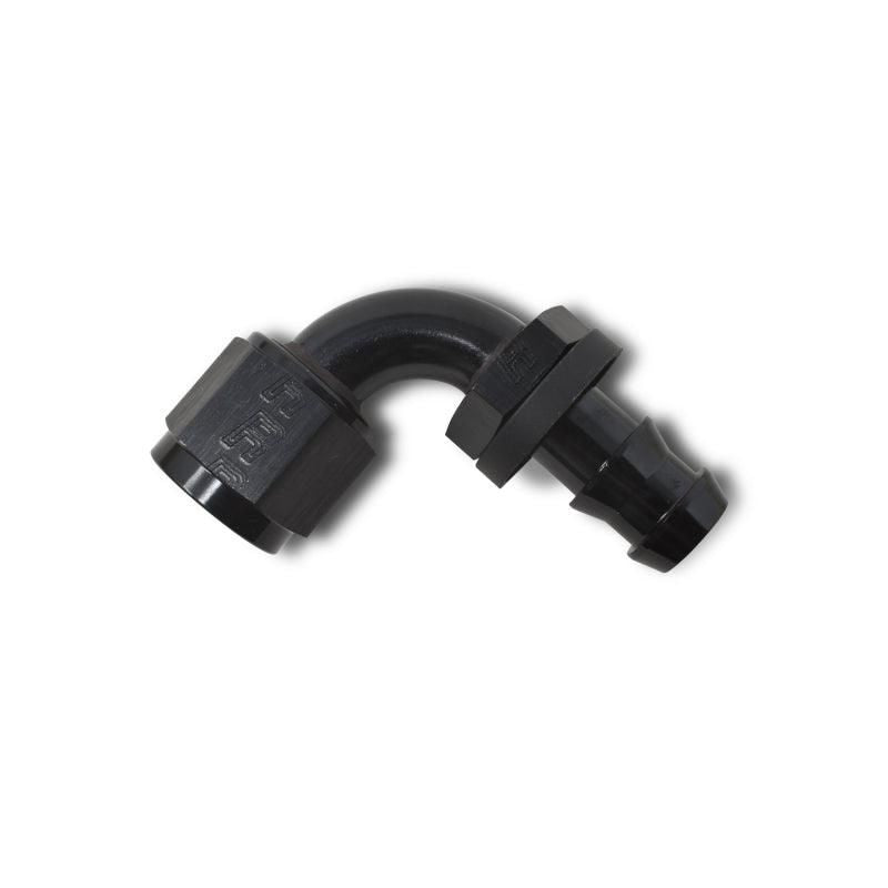 Russell Performance -10 AN Twist-Lok 90 Degree Hose End (Black) - SMINKpower Performance Parts RUS624183 Russell