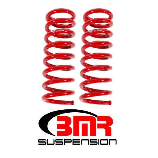 BMR 64-72 A-Body Front Lowering Springs - Red-Lowering Springs-BMR Suspension-BMRSP013R-SMINKpower Performance Parts