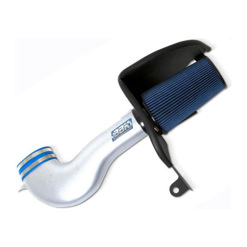 BBK 05-09 Mustang 4.6 GT Cold Air Intake Kit - Titanium Silver Powdercoat Finish - SMINKpower Performance Parts BBK1736 BBK