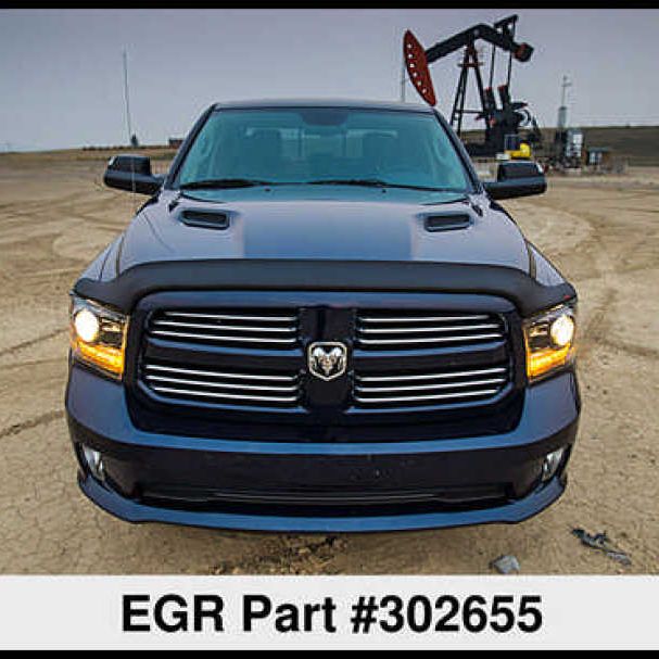 EGR 09-13 Dodge Ram Pickup Superguard Hood Shield - Matte (302655) - SMINKpower Performance Parts EGR302655 EGR