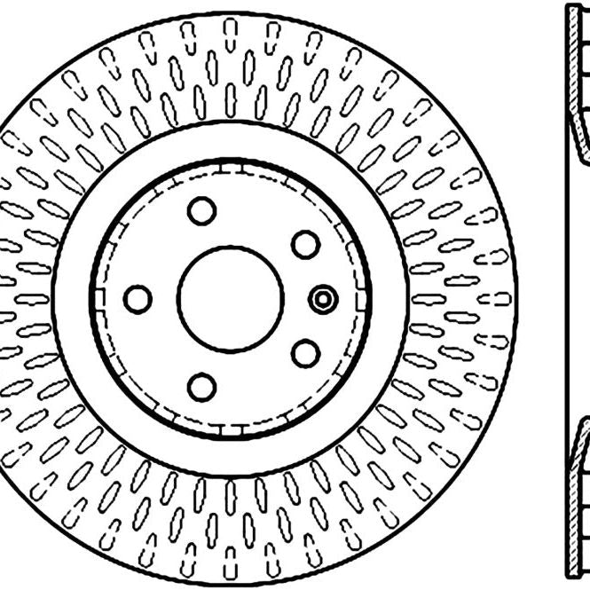 StopTech Slotted Sport Brake Rotor-Brake Rotors - Slotted-Stoptech-STO126.62128SR-SMINKpower Performance Parts