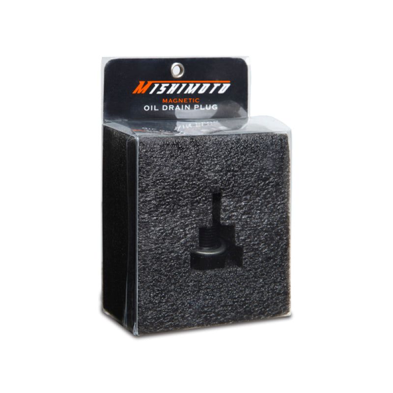 Mishimoto Magnetic Oil Drain Plug M16 x 1.5 Black-Drain Plugs-Mishimoto-MISMMODP-1615B-SMINKpower Performance Parts