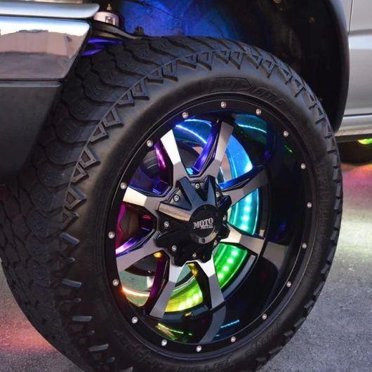 Oracle LED Illuminated Wheel Rings - ColorSHIFT Dynamic - ColorSHIFT - Dynamic - SMINKpower Performance Parts ORL4215-332 ORACLE Lighting