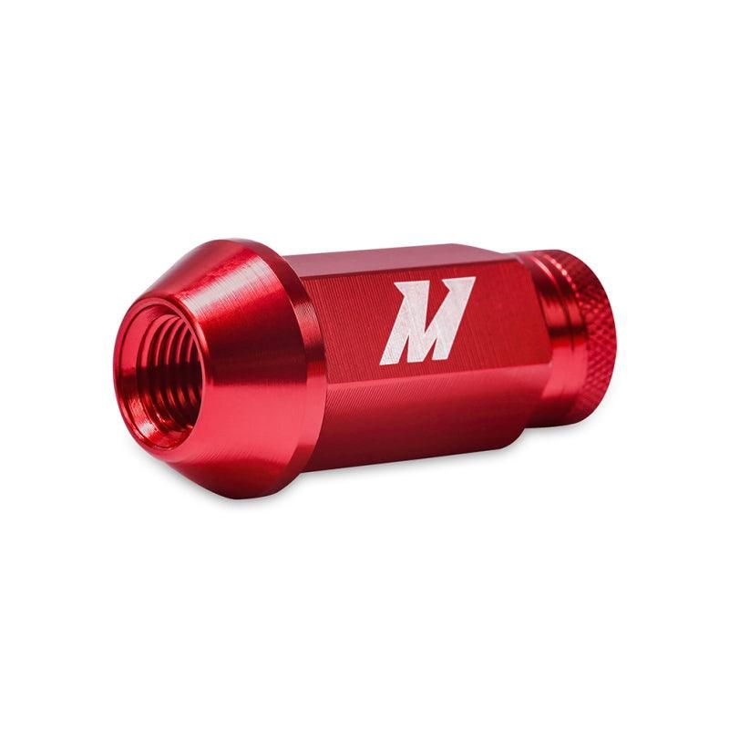 Mishimoto Aluminum Locking Lug Nuts M12x1.5 20pc Set Red - SMINKpower Performance Parts MISMMLG-15-20LRD Mishimoto