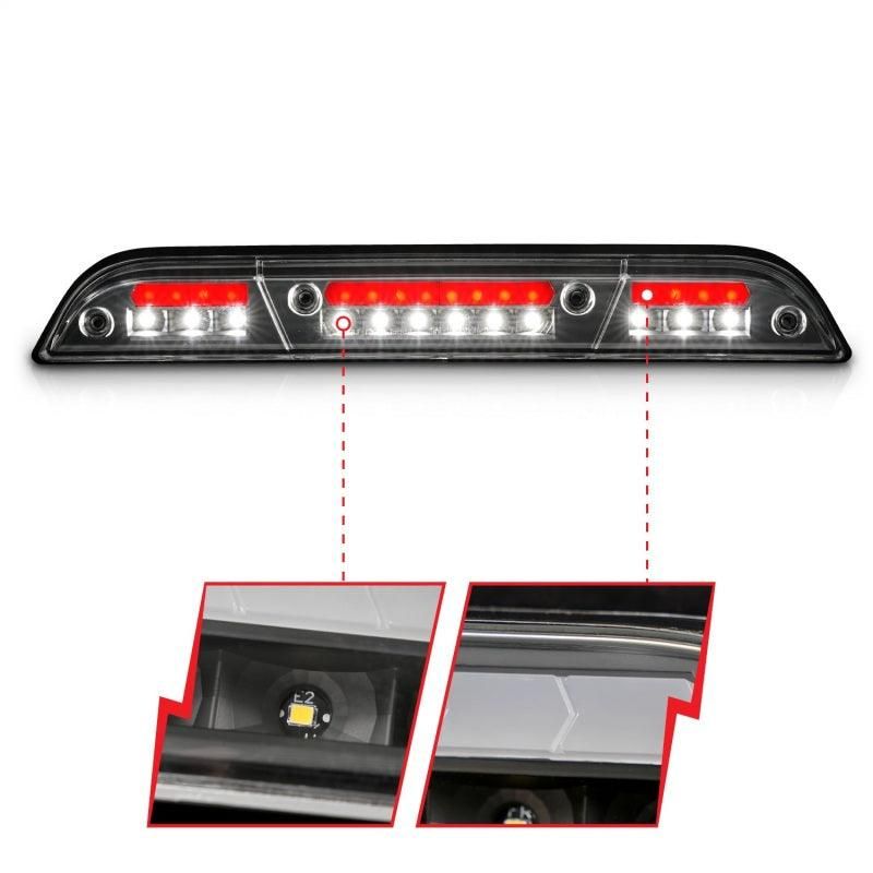 ANZO 15-20 Ford F-250 - F-550 LED Third Brake Light - Black Housing/Clear Lens - SMINKpower Performance Parts ANZ531111 ANZO