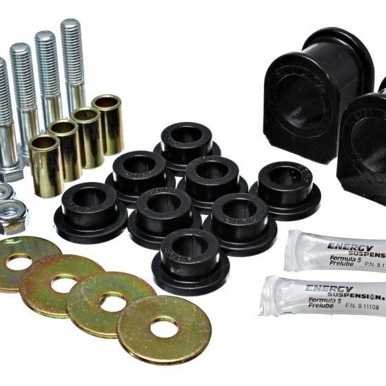Energy Suspension 05-07 Ford Mustang Black Rear Sway Bar Frame Bushings (Must Reuse All Metal Parts) - SMINKpower Performance Parts ENG4.5191G Energy Suspension