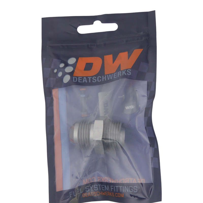 DeatschWerks 10AN ORB Male To 10AN Male Adapter (Incl O-Ring) - SMINKpower Performance Parts DWK6-02-0403 DeatschWerks