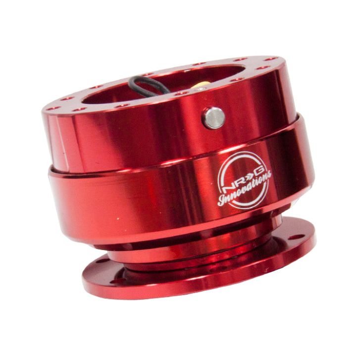 NRG Quick Release Gen 2.0 - Red Body / Red Ring-Quick Release Adapters-NRG-NRGSRK-200RD-SMINKpower Performance Parts
