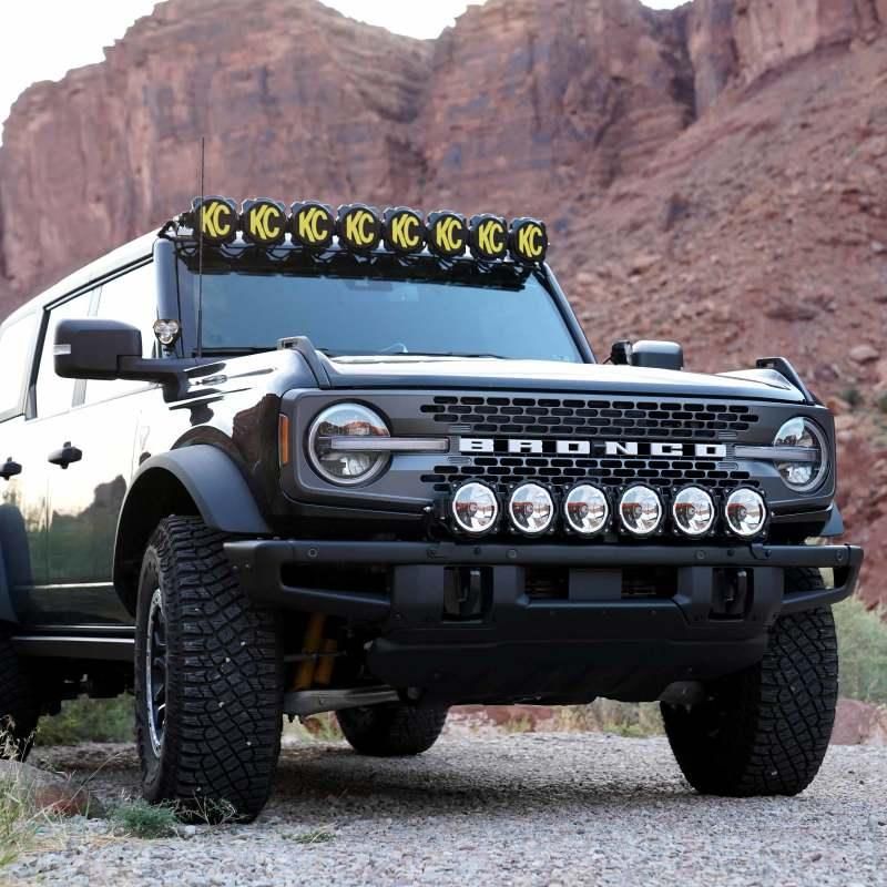 KC HiLiTES 21+ Ford Bronco 39in. Gravity LED Pro6 Light Bar Kit Front Bumper - SMINKpower Performance Parts KCL91341 KC HiLiTES