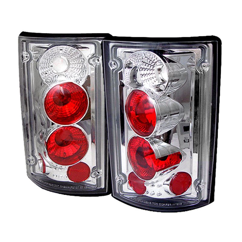 Spyder Ford Excursion 00-06/Econoline 150/250/350/450/550 95-06 Euro Tail Lights Chrm ALT-YD-FEC00-C-Tail Lights-SPYDER-SPY5002921-SMINKpower Performance Parts