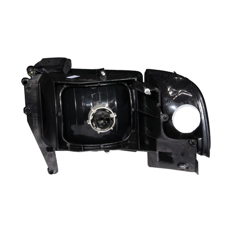 ANZO 1994-2001 Dodge Ram Crystal Headlights Black-Headlights-ANZO-ANZ111067-SMINKpower Performance Parts