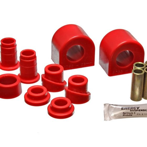 Energy Suspension 88-96 Chevy Corvette Red 24mm Front Sway Bar Bushing Set (End Links Inc) - SMINKpower Performance Parts ENG3.5141R Energy Suspension