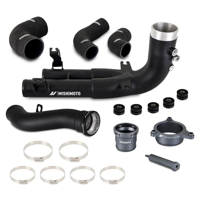 Mishimoto 2021+ BMW G8X M3/M4 Hot Side Intercooler Charge Pipe Kit - SMINKpower Performance Parts MISMMICP-G80-21 Mishimoto