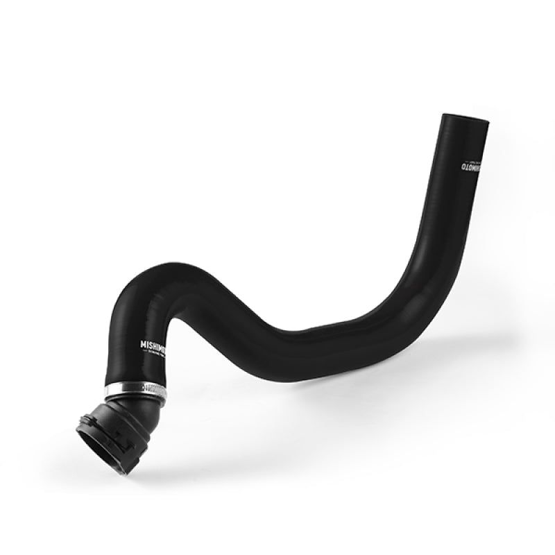 Mishimoto 15+ Ford Mustang GT Black Silicone Upper Radiator Hose-Hoses-Mishimoto-MISMMHOSE-MUS8-15UBK-SMINKpower Performance Parts