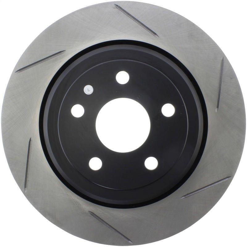 StopTech 12-13 Jeep SRT8 Rear Left Slotted Sport Brake Rotor-Brake Rotors - Slotted-Stoptech-STO126.58009SL-SMINKpower Performance Parts