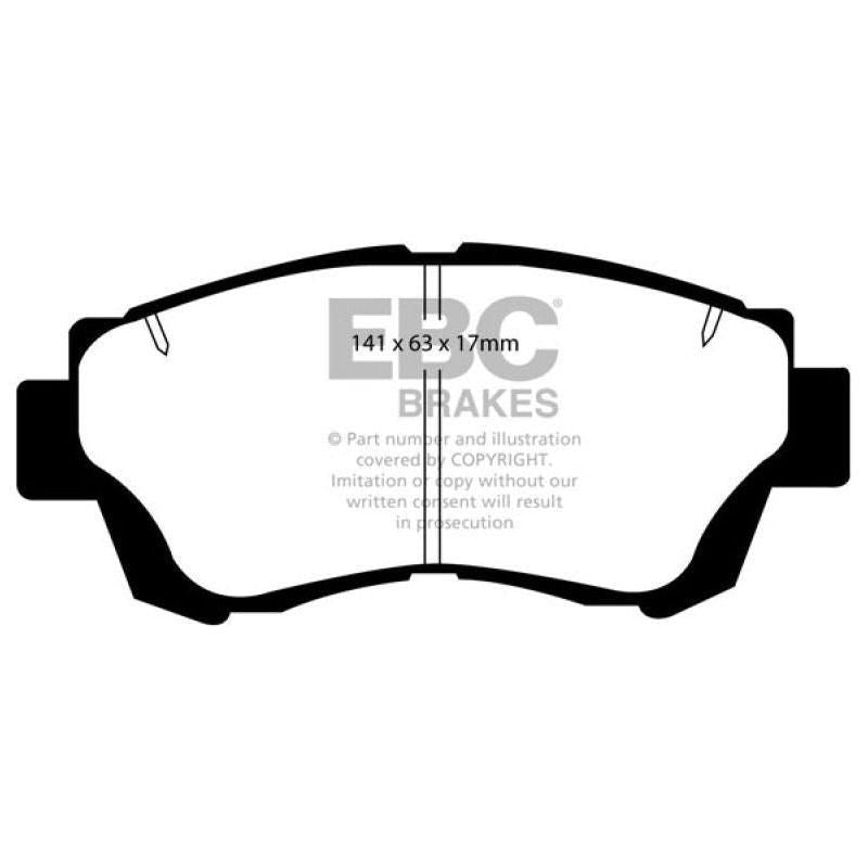 EBC 92-96 Lexus ES300 3.0 Yellowstuff Front Brake Pads - SMINKpower Performance Parts EBCDP4874R EBC