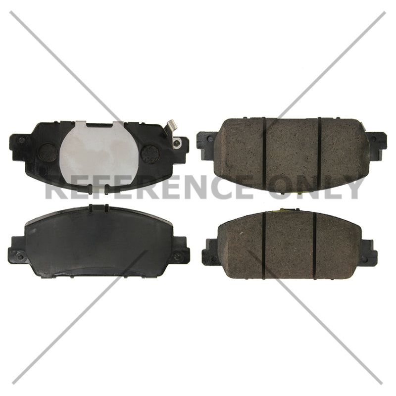 StopTech Sport Performance 13-17 Honda Accord Front Brake Pads-Brake Pads - Performance-Stoptech-STO309.16540-SMINKpower Performance Parts