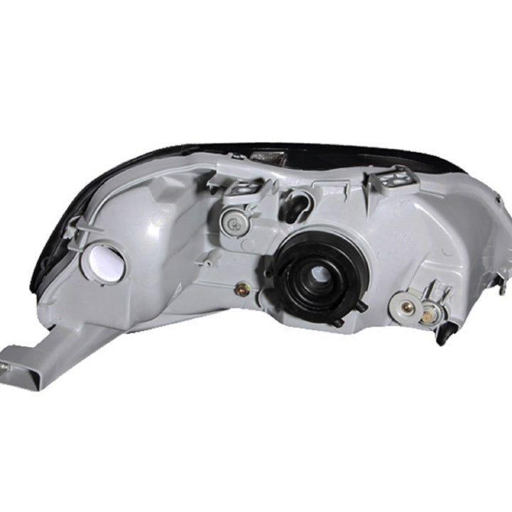 ANZO 1999-2000 Honda Civic Crystal Headlights Gun-Metal Gray-Headlights-ANZO-ANZ121234-SMINKpower Performance Parts