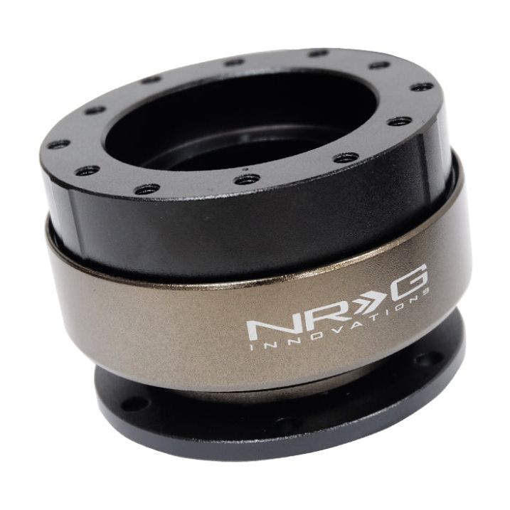 NRG Quick Release Gen 2.0 - Black Body / Chrome Ring SFI Spec 42.1-Quick Release Adapters-NRG-NRGSRK-200-1BK-SMINKpower Performance Parts