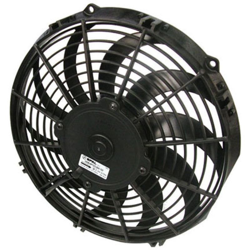 SPAL 844 CFM 11in Low Profile Fan - Pull/Curved (VA09-AP12/C-54A)-Fans & Shrouds-SPAL-SPL30100411-SMINKpower Performance Parts