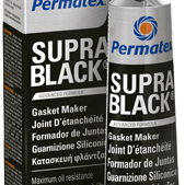 Permatex Supra Black Gasket Maker - SMINKpower Performance Parts PERMATEX