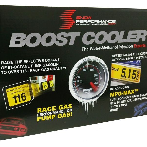 Snow Performance Stg 3 Boost Cooler EFI 2D MAP Prog. Water Injection Kit (SS Braided Line & 4AN)-Water Meth Kits-Snow Performance-SNOSNO-310-BRD-SMINKpower Performance Parts