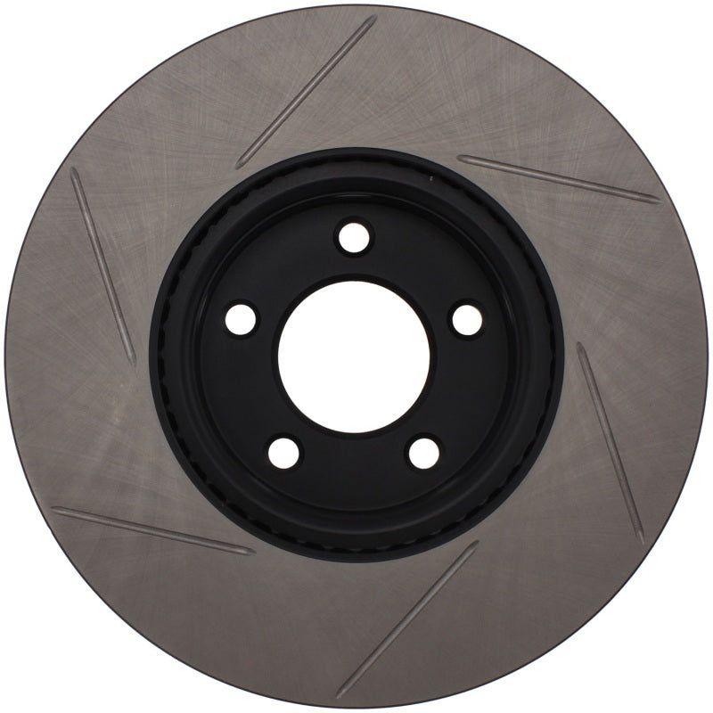 StopTech Power Slot 07-09 Mazdaspeed3 Slotted Right Front Rotor-Brake Rotors - Slotted-Stoptech-STO126.45078SR-SMINKpower Performance Parts